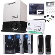 Zestawy do bram - Zestaw Delta 3 - FAAC 741 do 900kg bram przesuwnych - miniaturka - grafika 1