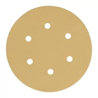 Materiały ścierne - Milwaukee krążek ścierny na rzep 150 mm granulacja 40 z 6 otworami Premium HP 10 szt. 4932492213 - miniaturka - grafika 1