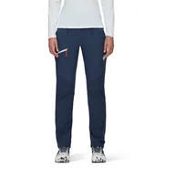 Spodnie sportowe damskie - Damskie spodnie softshellowe Mammut Courmayeur SO Pants marine - 34 - miniaturka - grafika 1
