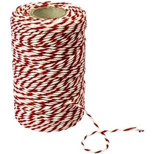 BROWIN Nici wędliniarskie do wiązania mięs i wędlin 55 m biało czerwone Browin - Akcesoria do grilla - miniaturka - grafika 1