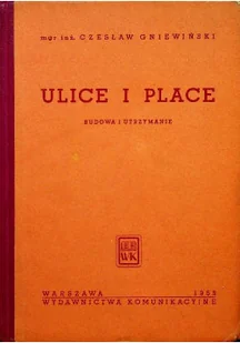 Ulice i place - Książki o kulturze i sztuce - miniaturka - grafika 1