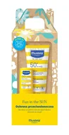 Balsamy i kremy do opalania - Mustela Sun Zestaw Fun In The Sun (Mleczko 100ml + Sztyft przeciwsłoneczny 9ml) - miniaturka - grafika 1