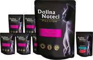 Mokra karma dla kotów - Dolina Noteci Premium z indykiem 10x85g + tuńczyk 85g - miniaturka - grafika 1