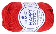 Pasmanteria - włóczka HAPPY COTTON DMC 789 / czerwony - miniaturka - grafika 1