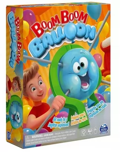 Spin master Boom Boom Balloon gra zręcznościowa - Gry planszowe - miniaturka - grafika 1