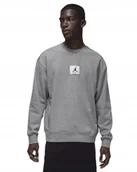 Bluzy męskie - BLUZA MĘSKA NIKE AIR JORDAN FLIGHT AIR JORDAN SZARA SPORTOWA r. XS - miniaturka - grafika 1