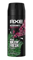 Dezodoranty i antyperspiranty męskie - Axe Spray dla mężczyzn Wild Bergamot &amp Pepper 150 ml - miniaturka - grafika 1