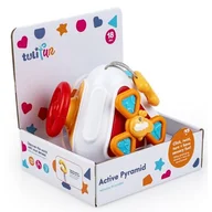 Zabawki sensoryczne - Tuli Fun Aktywna Piramidka - miniaturka - grafika 1