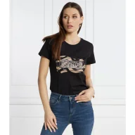 Koszulki i topy damskie - Liu Jo T-shirt | Regular Fit - miniaturka - grafika 1