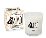 Świece - Cereria di Giorgio Świeca zapachowa w szklance Miao, wosk, biały, 8,5x8,5x9 - miniaturka - grafika 1