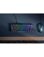 Klawiatury - D-E Layout - Razer Huntsman Mini cli, Kolor: CZARNY - RZ03-03391700-R3G1 - miniaturka - grafika 1