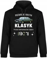 Bluzy męskie - BLUZA MĘSKA NA 50 URODZINY PREZENT 50 LETNI KLASYK BMW CZARNA R-XL A37 - miniaturka - grafika 1