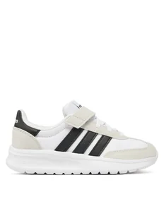 adidas Sneakersy Run 70s 2.0 Shoes Kids JI4686 Biały - Buty dla dziewczynek - miniaturka - grafika 1