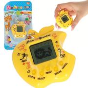 Zabawki interaktywne dla dzieci - Zabawka Tamagotchi elektroniczna gra jabłko żółte - miniaturka - grafika 1