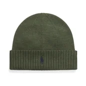 Czapki męskie - POLO RALPH LAUREN Wełniana czapka - miniaturka - grafika 1