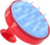 Pozostałe akcesoria kosmetyczne - Silikonowa szczotka masażer do mycia masażu głowy - miniaturka - grafika 1