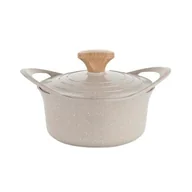 Garnki - Garnek aluminiowy FLORINA Oslo 20CM 2,8L Kremowy - miniaturka - grafika 1