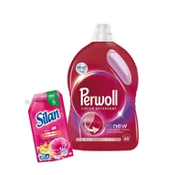 Środki do prania - Zestaw Płyn do prania tkanin kolorowych Color 60 prań Silan Płyn do zmiękczania tkanin Fabrlhafter Blutenrausch gratis - środek do prania - miniaturka - grafika 1