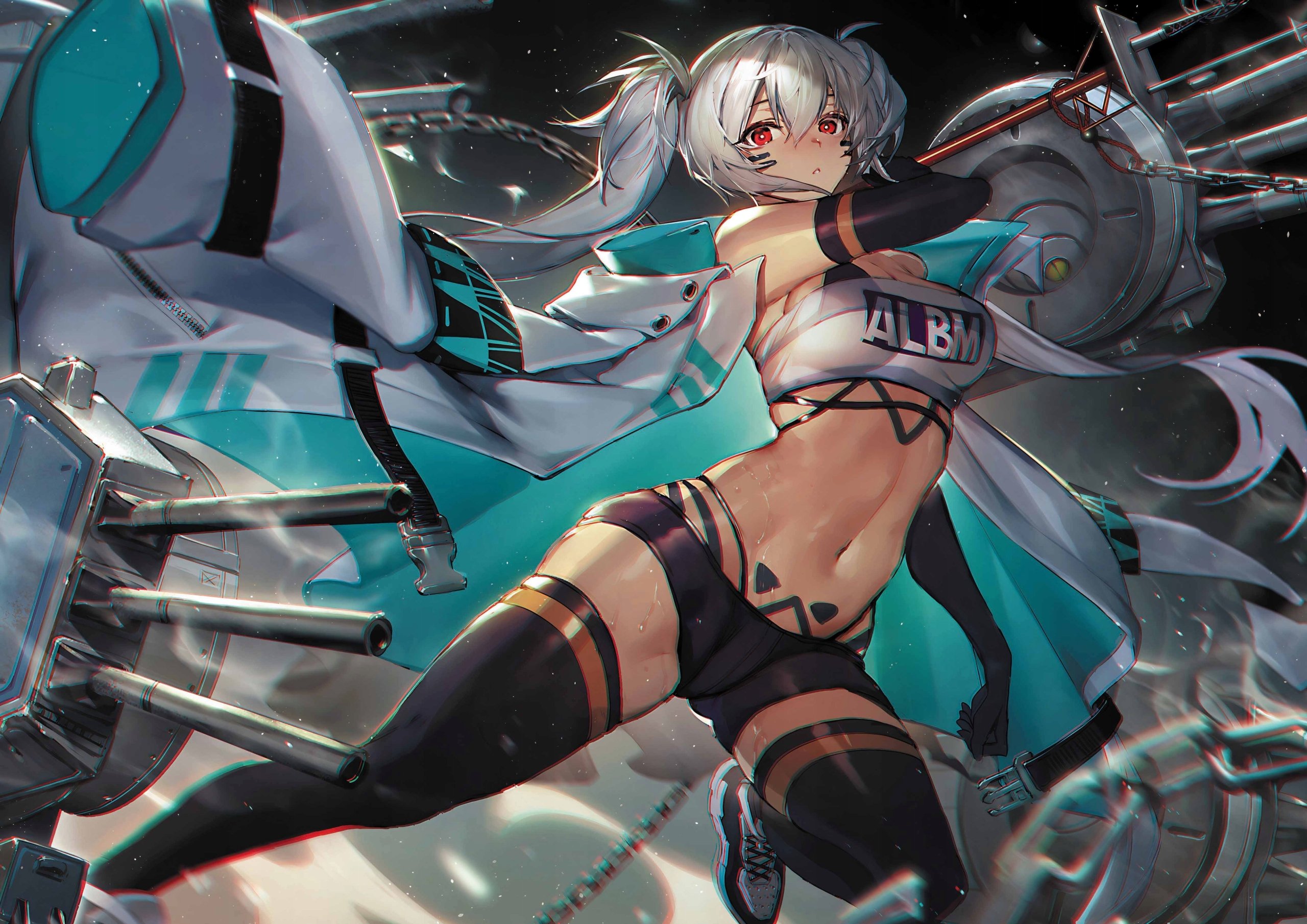 Plakat A3 anime gra Azur Lane