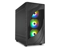 Obudowy komputerowe - Sharkoon Rebel C80M RGB Black - miniaturka - grafika 1