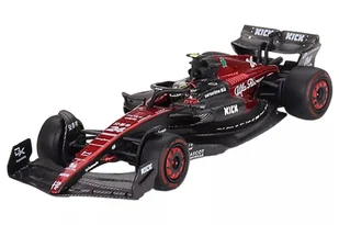 Alfa Romeo F1 C43 #24 Zhou Guanyu GP - 2023, red/black Mini GT 1:64 - Samochody i pojazdy dla dzieci - miniaturka - grafika 1