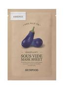 Maseczki do twarzy - SKINFOOD Eggplant Sous Vide Mask Sheet wygładzająco-nawilżająca maseczka w płachcie 22g - miniaturka - grafika 1