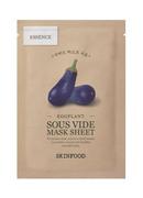 SKINFOOD Eggplant Sous Vide Mask Sheet wygładzająco-nawilżająca maseczka w płachcie 22g