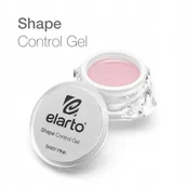 Żele do paznokci - Żel budujący Elarto Shape Control Baby Pink 15g - miniaturka - grafika 1