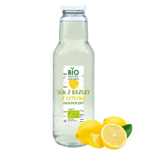 Sok z brzozy z cytryną 330 ml bio