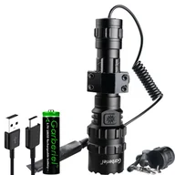 Latarki - Garberiel Tactical 9000lm L2 Led Latarka kempingowa Latarka do strzelania myśliwskiego - miniaturka - grafika 1