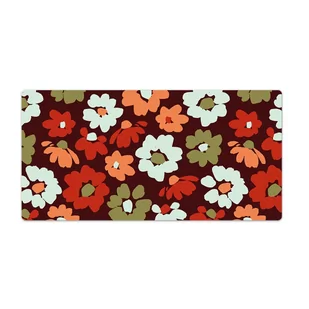 Mata ochronna blatu Kwiaty Polne 120x60 cm - Podkładki na biurko - miniaturka - grafika 1