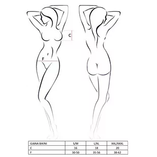 komplet Giana Bikini 2XL/3XL Erotic Pl - Komplety bielizny - miniaturka - grafika 1