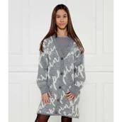 Swetry dla dziewczynek - Pinko UP Kardigan | Regular Fit - miniaturka - grafika 1