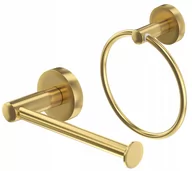 Półki łazienkowe - Roy Złoty Uchwyt Na Ręcznik Na Papier Toaletowy - miniaturka - grafika 1