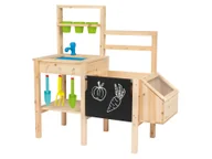 Zabawki AGD - Playtive Kuchnia warzywna, kuchnia dla dzieci z akcesoriami - miniaturka - grafika 1