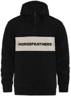 Bluzy męskie - bluza męska HORSEFEATHERS FULTON SWEATSHIRT Black - miniaturka - grafika 1