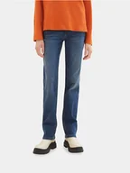 Spodnie damskie - Tom Tailor Jeansy 1038342 Niebieski Straight Fit - miniaturka - grafika 1