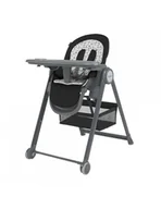 Krzesełka do karmienia - Espiro Krzesełko do karmienia Penne 110 black - miniaturka - grafika 1