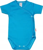 Body dla niemowląt - Body KOPERTOWE K/R 100% Bawełna TURKUS r 62 KLEKLE - miniaturka - grafika 1