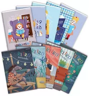 Zeszyty szkolne - zeszyt a5/32k kratka book/retro (10szt) - miniaturka - grafika 1