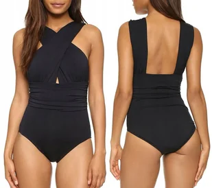 JEDNOCZĘŚCIOWY STRÓJ KĄPIELOWY SEXY KOSTIUM MODELUJĄCY MONOKINI PUSH UP XL - Stroje kąpielowe - miniaturka - grafika 1