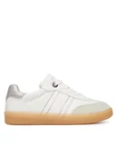 Buty dla dziewczynek - Tommy Hilfiger Sneakersy T3A9-34242-1269X025 M Biały - miniaturka - grafika 1