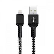 Kable USB - Maclean Kabel lightning fast charge 2.4A MCE481 Czarny - miniaturka - grafika 1
