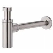 Syfony - FDesign Kleome syfon umywalkowy butelkowy nikiel szczotkowany FD7-203-77 - miniaturka - grafika 1