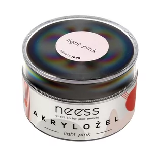 Neess NEESS akrylożel light pink 15g - Żele do paznokci - miniaturka - grafika 1