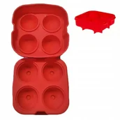 Akcesoria do lodu - Neli Forma do lodu silikonowa lodowe kule4szt KAT05371 + KAT05371 - miniaturka - grafika 1