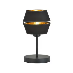 Piano lampa stołowa 1-punktowa czarna/złota 1183/LN - Lampy stojące - miniaturka - grafika 1
