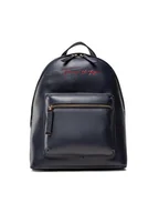 Plecaki - Tommy Hilfiger Plecak Iconic Tommy Backpack Sign AW0AW10459 Granatowy - miniaturka - grafika 1