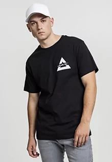 Koszulki męskie - Mister Tee Herren Triangle T-Shirt, czarny, XS MT523 - grafika 1