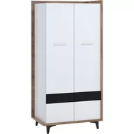 Szafy - Szafa 2D BOX-10 Box MebloCross Craft Złoty / Biały Mat / Czarny Mat - miniaturka - grafika 1